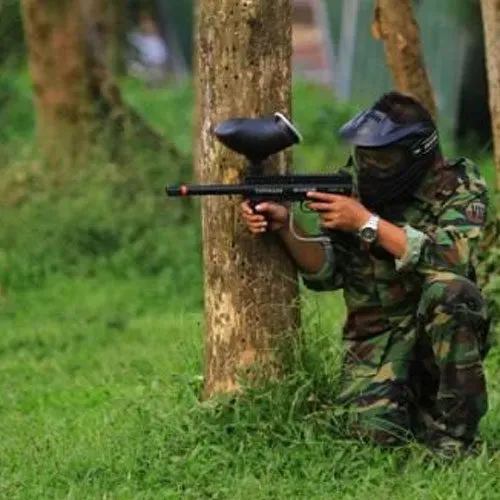 Kegiatan Paintball di Ciater