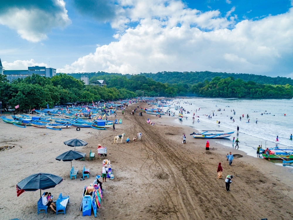 outbound pantai pangandaran