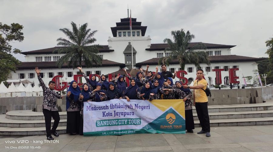 MIN Jayapura main jauh Tour ke Bandung