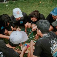 keseruan outbound garut